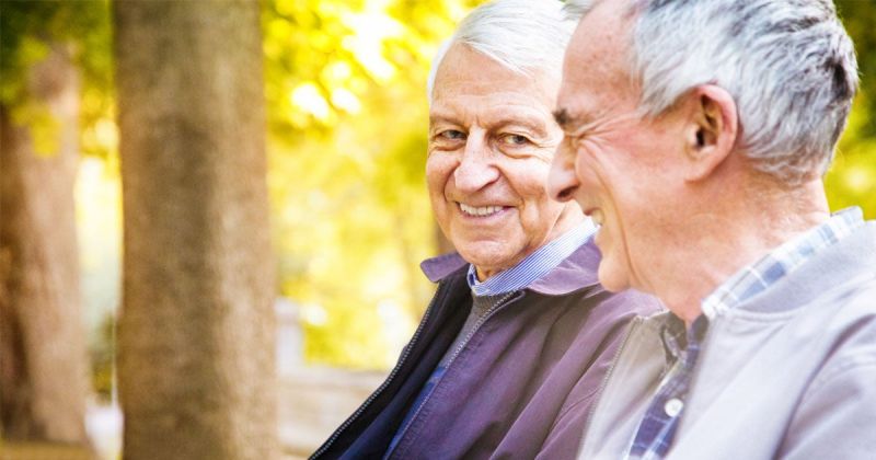 people laughing