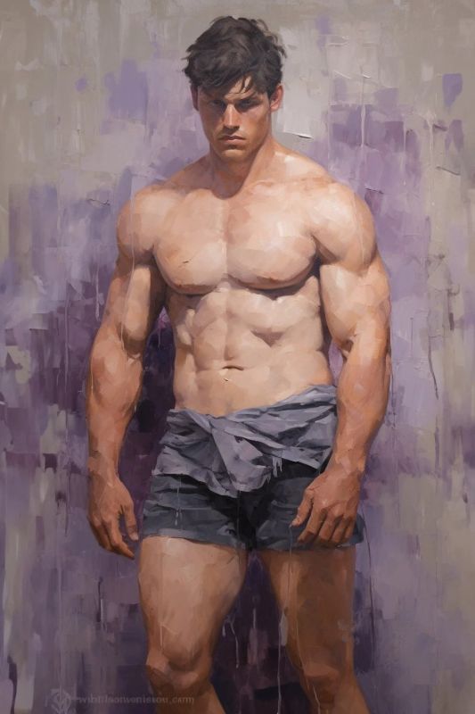 gay male art romantic