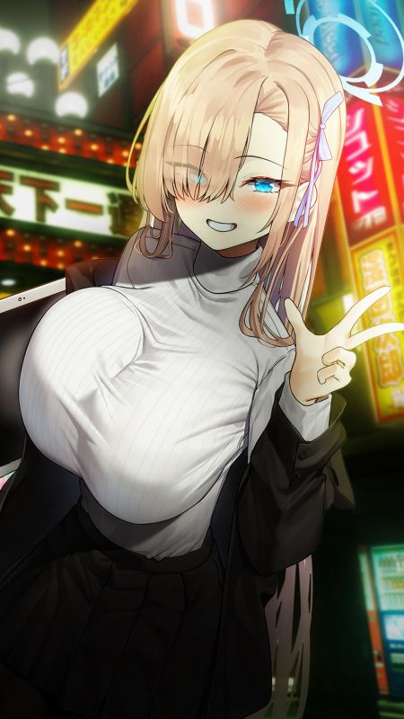 big boob anime no clothes