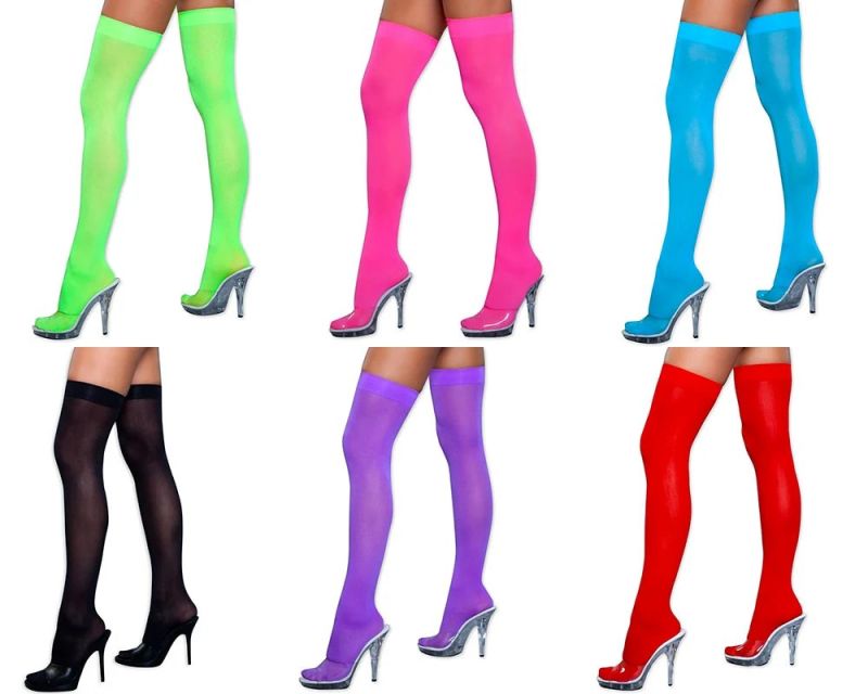 thigh highs vs leg warmers