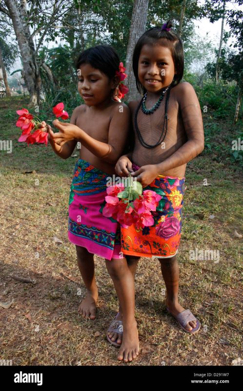 embera indigenous village