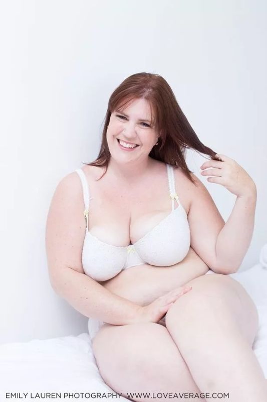 average white female face