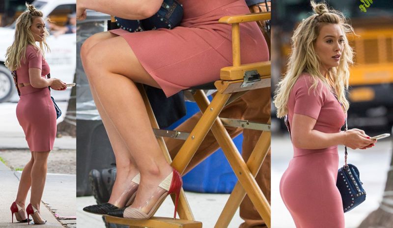 pinterest hilary duff dress