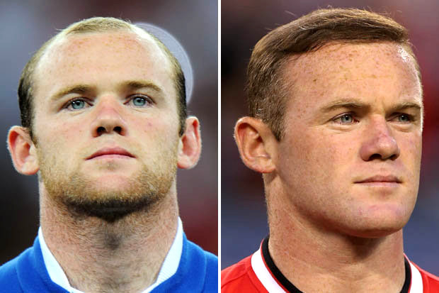 wayne rooney new haircut