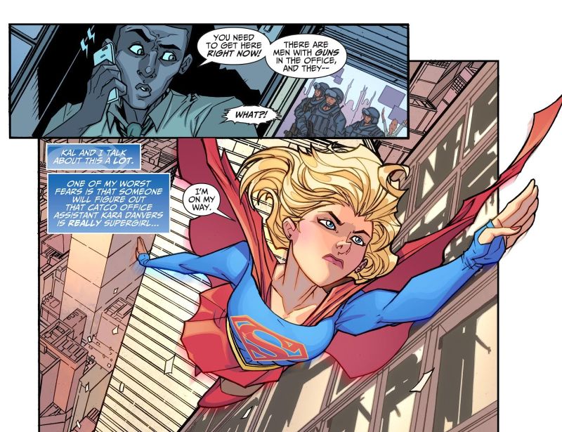 supergirl s last stand full comic