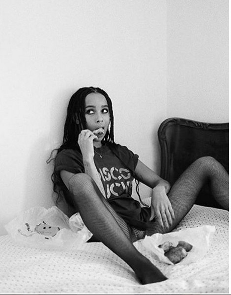 zoe kravitz black