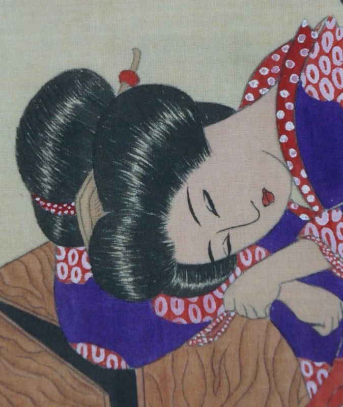 japanese geisha girl art