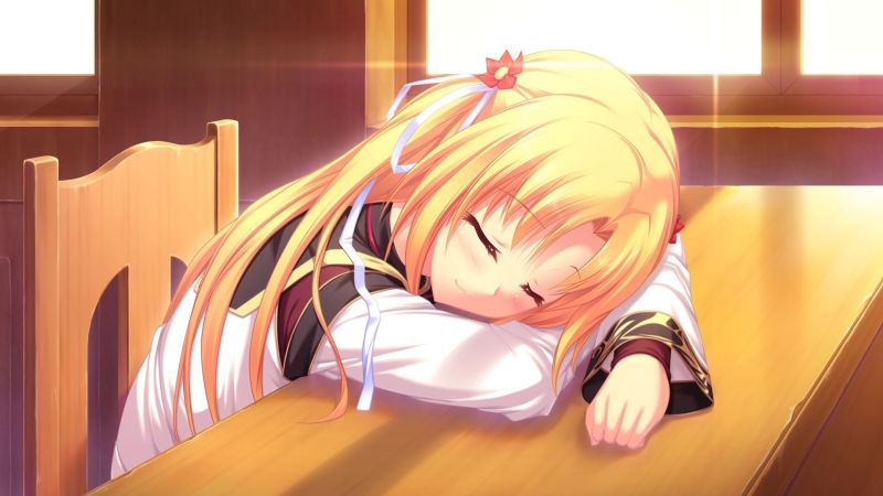 anime girl falling drawing