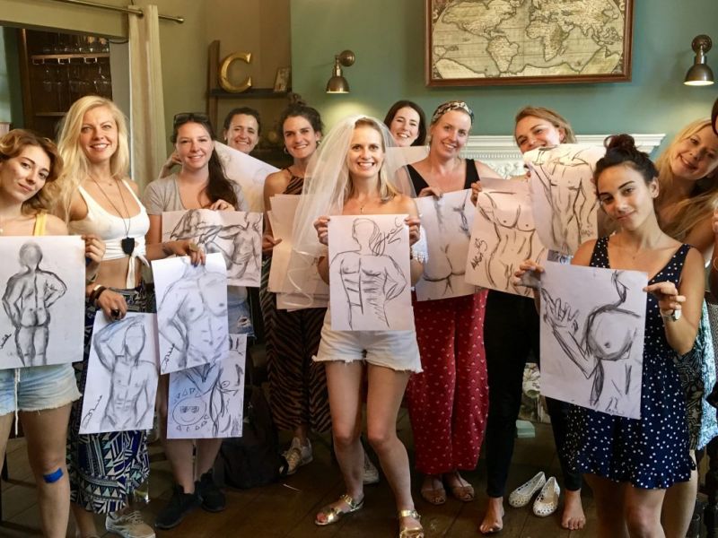 hens nite life drawing