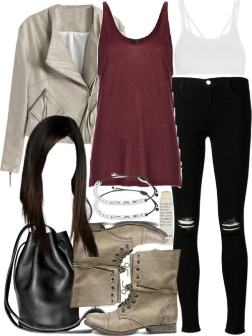 grey girly outfits tumblr