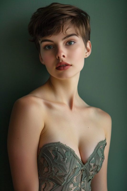 prom hairstyles for strapless dress