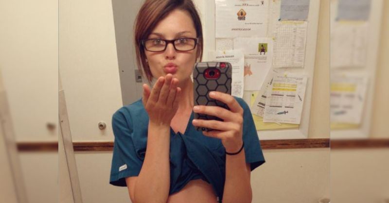 cute strip at work