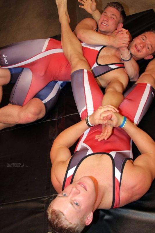 college wrestler chest
