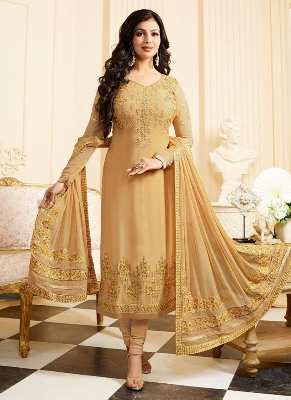 satin salwar kameez