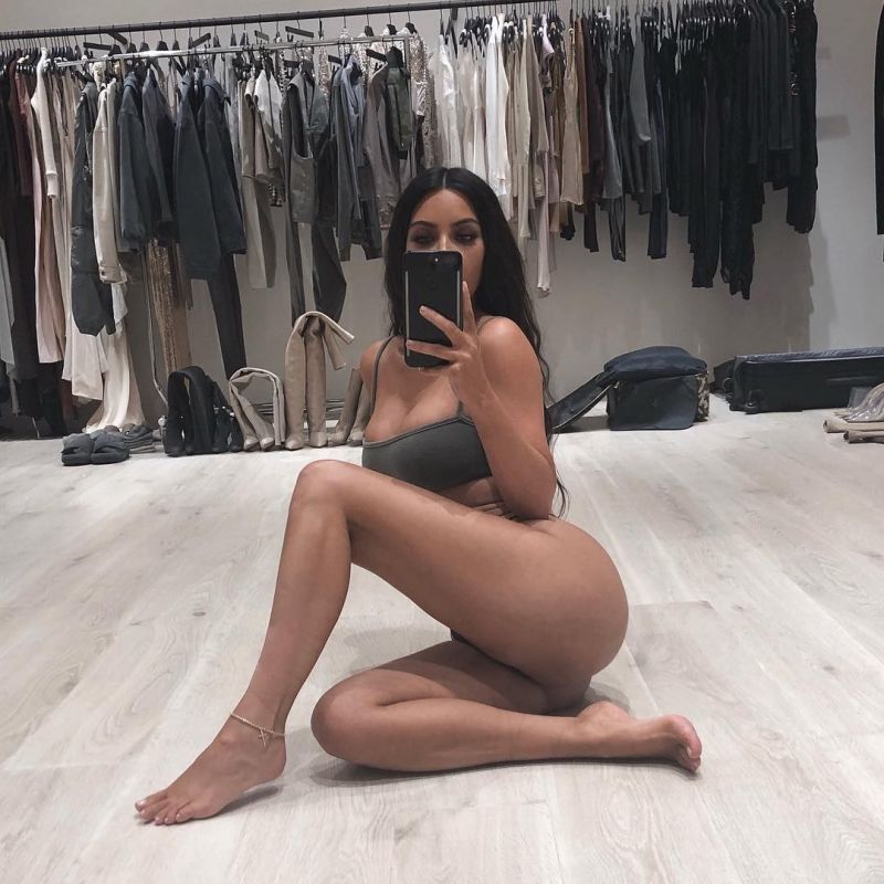 kim kardashian white