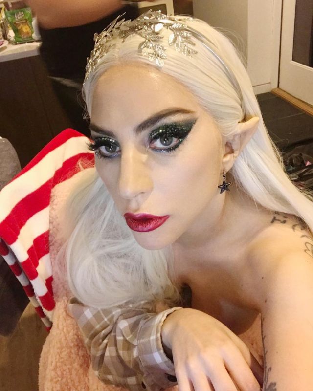 lady gaga bikini younger
