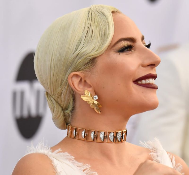 lady gaga spike dress