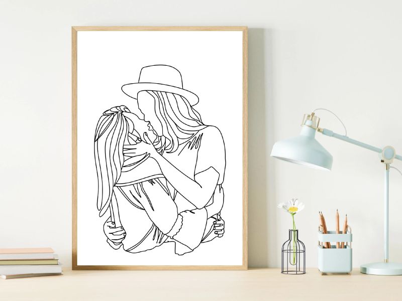 sexy anime line art color