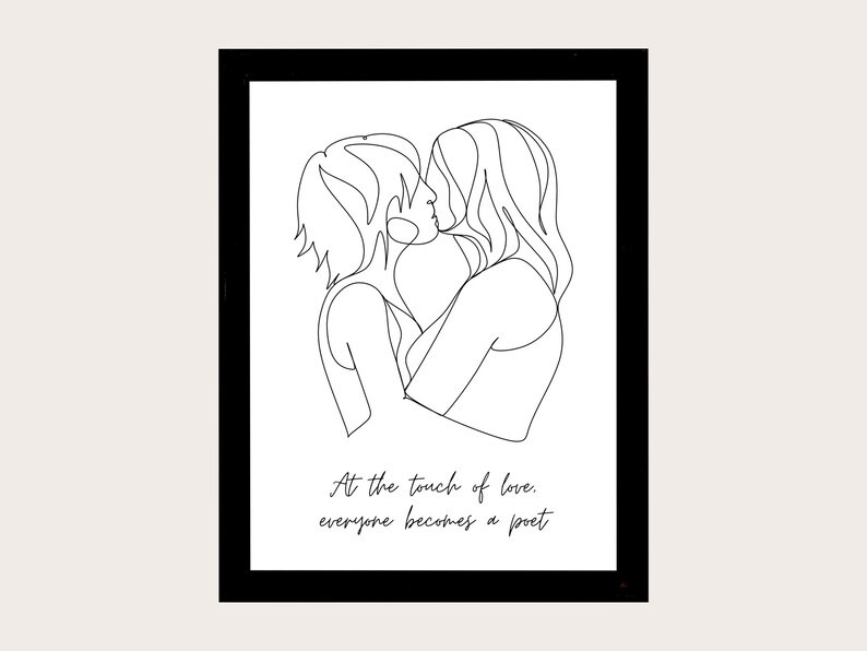 lesbian comic art