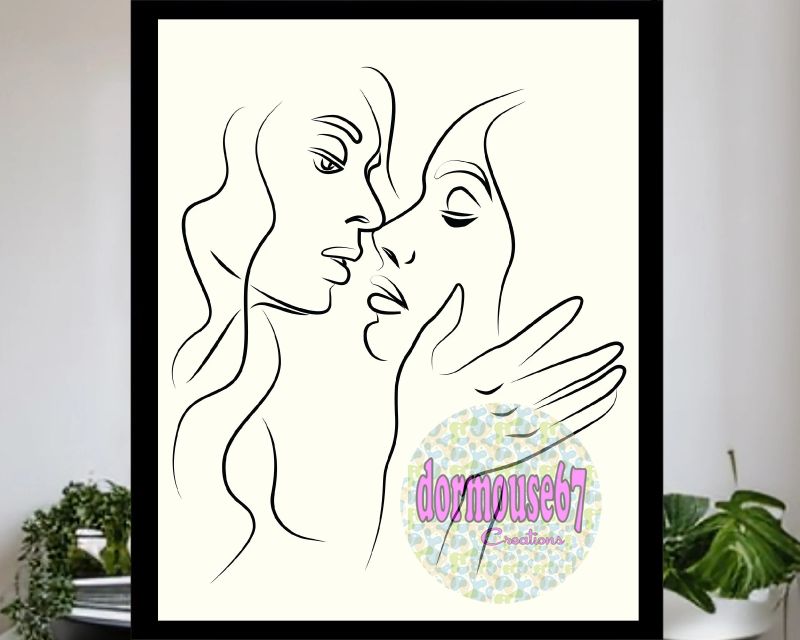 erotic art threesome