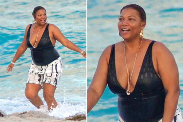 queen latifah without makeup