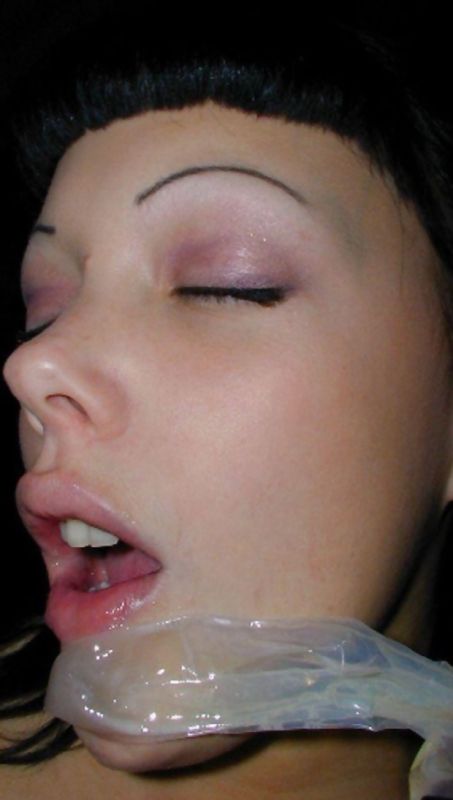 pictures of condoms on people