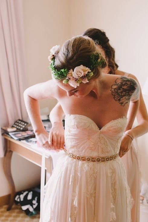 bride make up