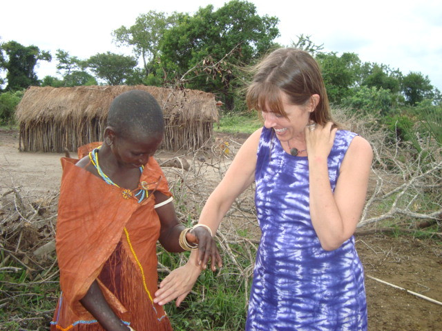 african tribe with blonde hair
