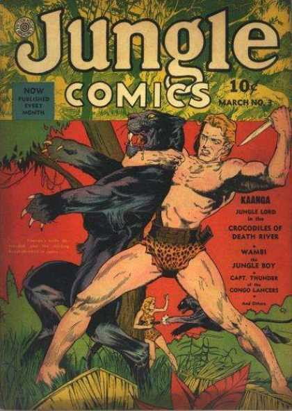 jungle woman comics list